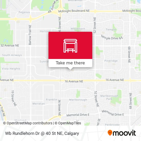 Wb Rundlehorn Dr @ 40 St NE plan