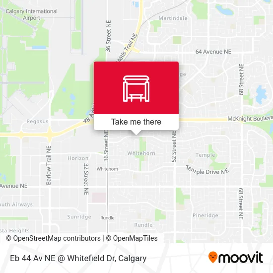 Eb 44 Av NE @ Whitefield Dr map
