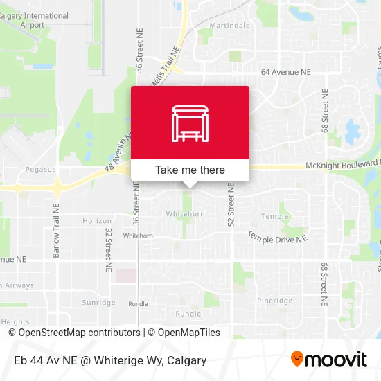 Eb 44 Av NE @ Whiterige Wy map