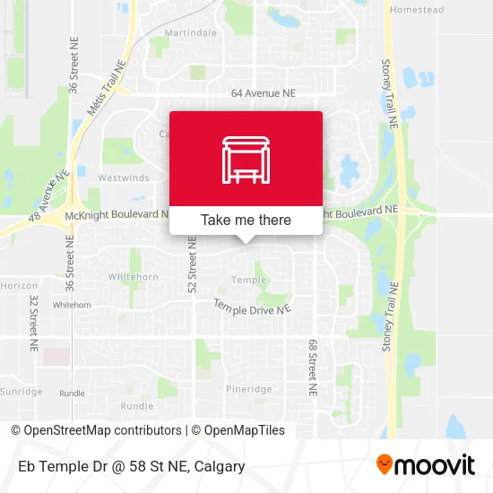 Eb Temple Dr @ 58 St NE plan