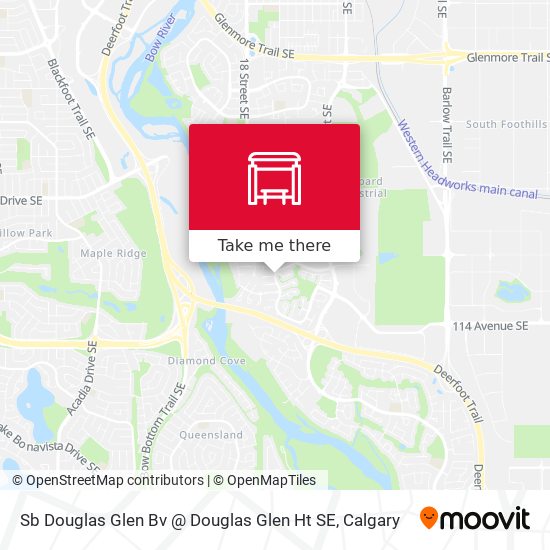 Sb Douglas Glen Bv @ Douglas Glen Ht SE map