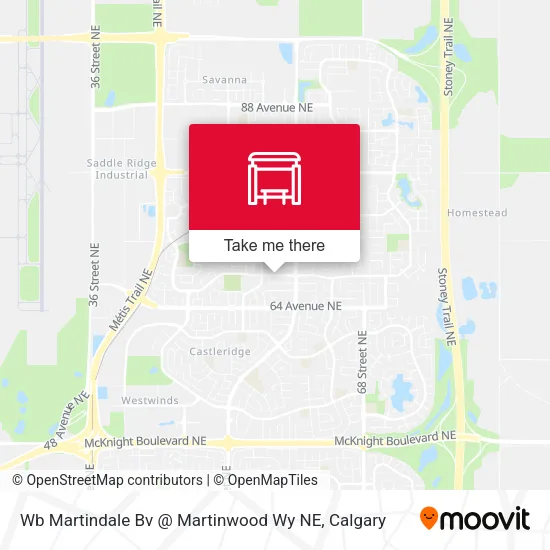 Wb Martindale Bv @ Martinwood Wy NE map