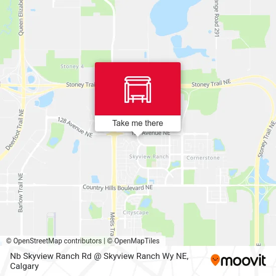 Nb Skyview Ranch Rd @ Skyview Ranch Wy NE map