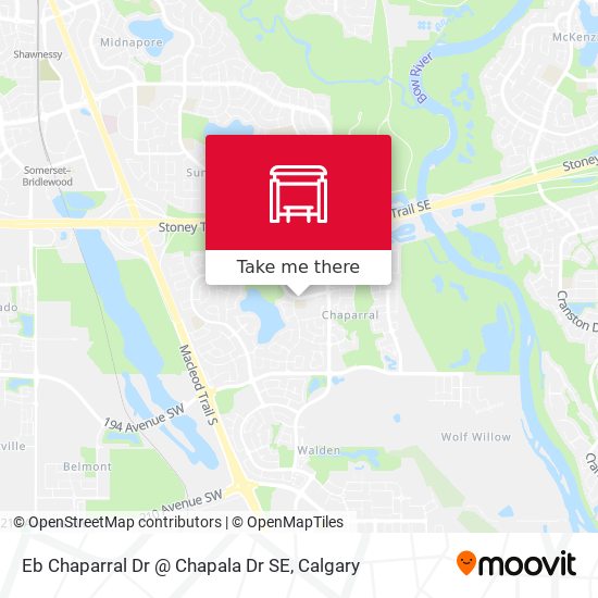 Eb Chaparral Dr @ Chapala Dr SE map
