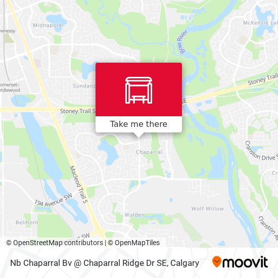 Nb Chaparral Bv @ Chaparral Ridge Dr SE map