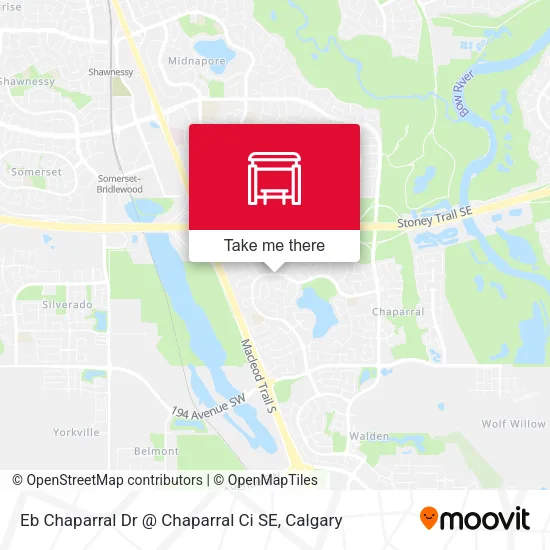 Eb Chaparral Dr @ Chaparral Ci SE map