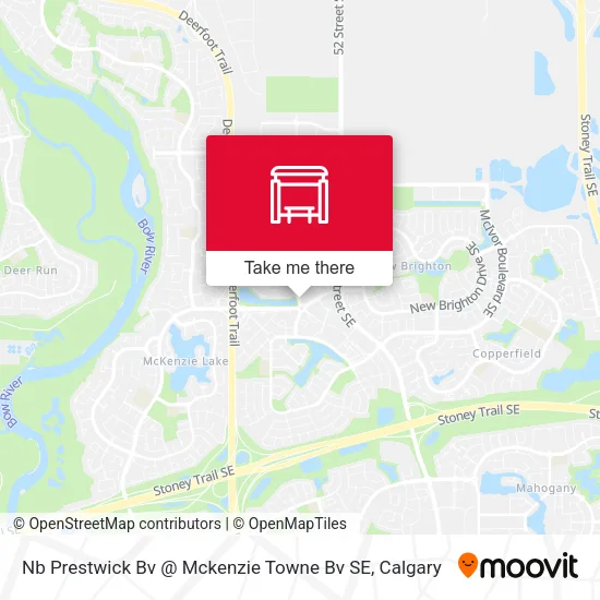 Nb Prestwick Bv @ Mckenzie Towne Bv SE map