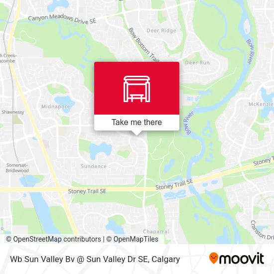 Wb Sun Valley Bv @ Sun Valley Dr SE map