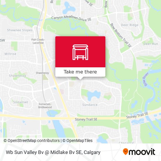 Wb Sun Valley Bv @ Midlake Bv SE map