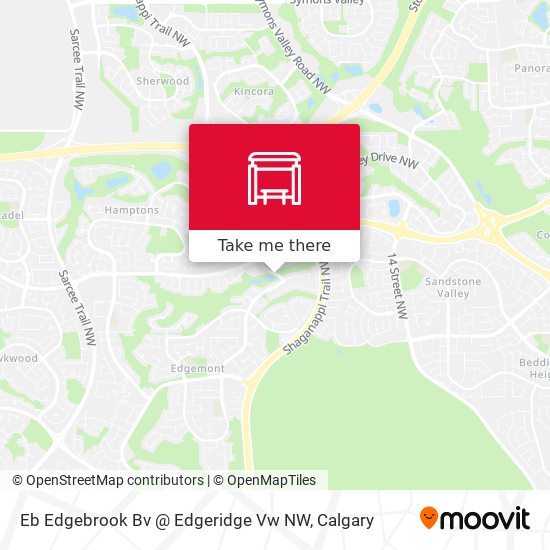Eb Edgebrook Bv @ Edgeridge Vw NW map