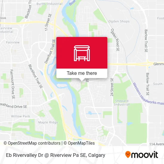 Eb Rivervalley Dr @ Riverview Pa SE map