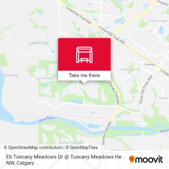 Eb Tuscany Meadows Dr @ Tuscany Meadows He NW map