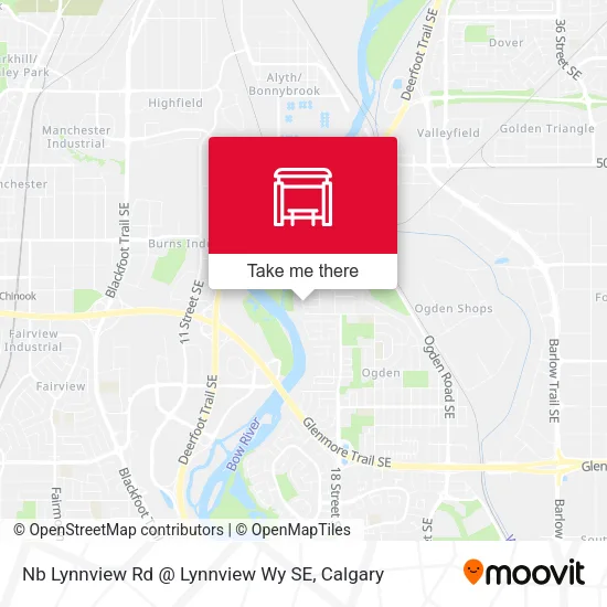 Nb Lynnview Rd @ Lynnview Wy SE map