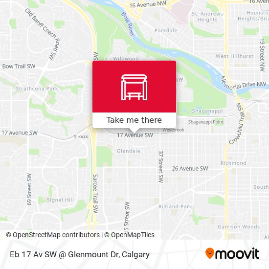 Eb 17 Av SW @ Glenmount Dr plan