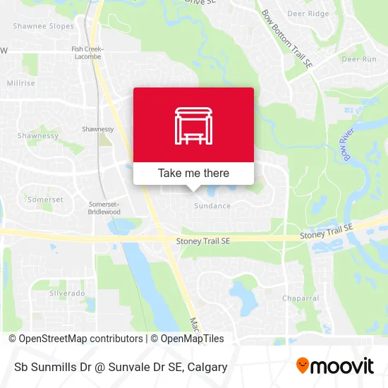 Sb Sunmills Dr @ Sunvale Dr SE map