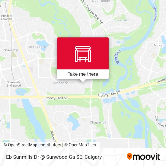 Eb Sunmills Dr @ Sunwood Ga SE map