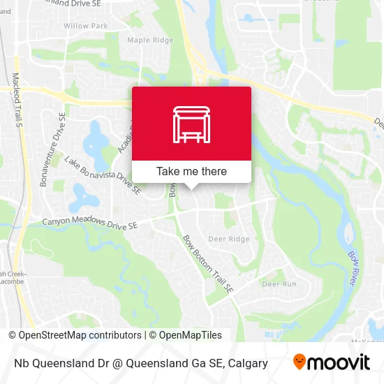 Nb Queensland Dr @ Queensland Ga SE map