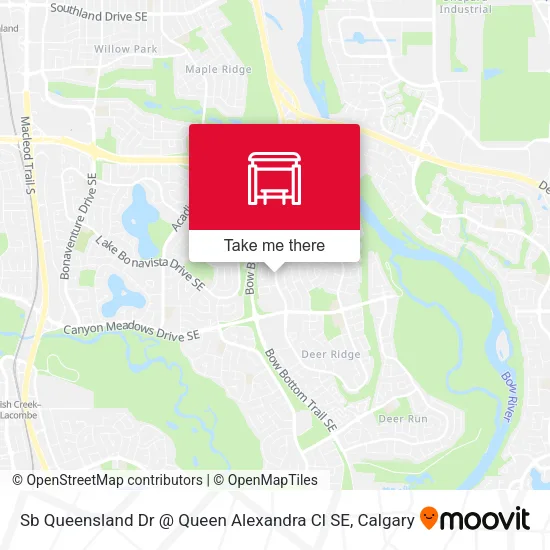 Sb Queensland Dr @ Queen Alexandra Cl SE map