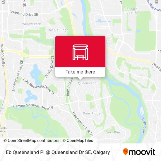 Eb Queensland Pl @ Queensland Dr SE map