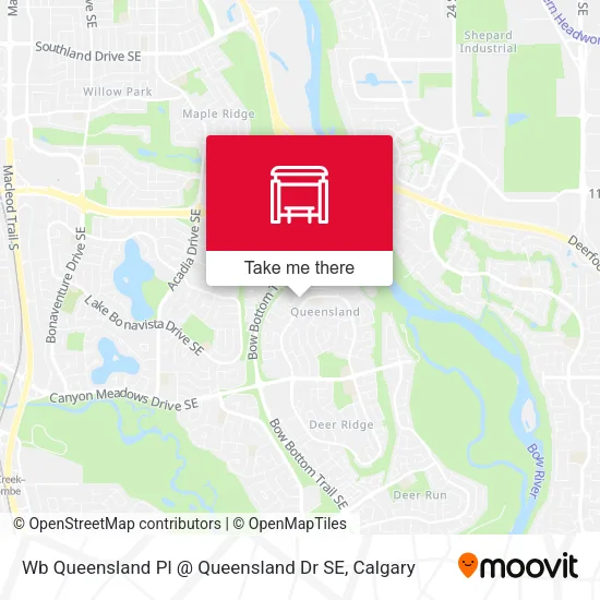 Wb Queensland Pl @ Queensland Dr SE map
