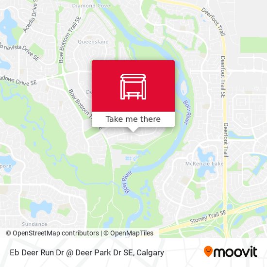 Eb Deer Run Dr @ Deer Park Dr SE map
