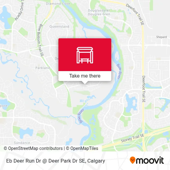 Eb Deer Run Dr @ Deer Park Dr SE map