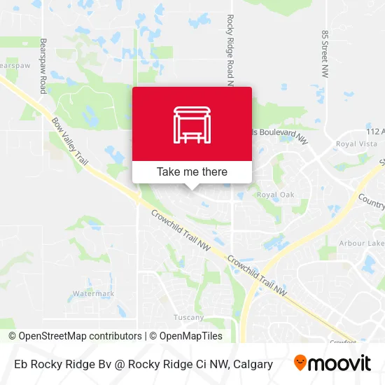Eb Rocky Ridge Bv @ Rocky Ridge Ci NW map