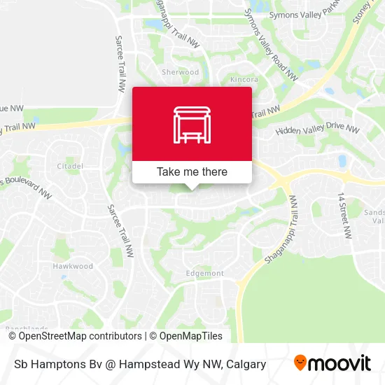 Sb Hamptons Bv @ Hampstead Wy NW map