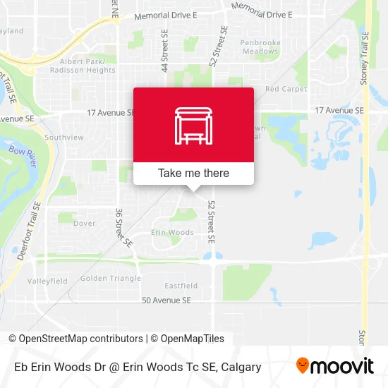 Eb Erin Woods Dr @ Erin Woods Tc SE map