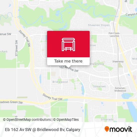 Eb 162 Av SW @ Bridlewood Bv map