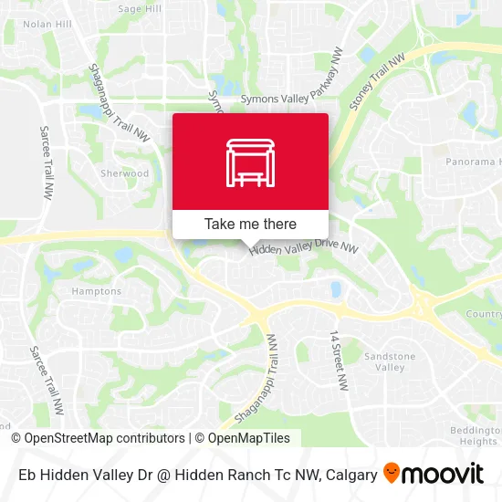 Eb Hidden Valley Dr @ Hidden Ranch Tc NW map