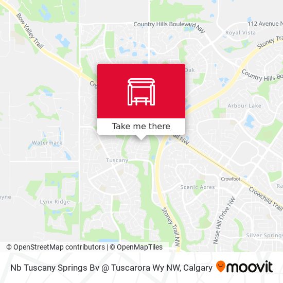 Nb Tuscany Springs Bv @ Tuscarora Wy NW map