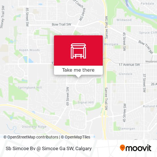 Sb Simcoe Bv @ Simcoe Ga SW map