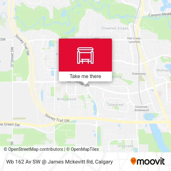 Wb 162 Av SW @ James Mckevitt Rd map