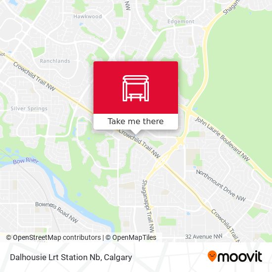 Dalhousie Lrt Station Nb map