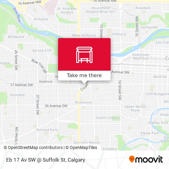 Eb 17 Av SW @ Suffolk St map
