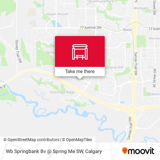 Wb Springbank Bv @ Spring Me SW map