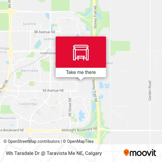 Wb Taradale Dr @ Taravista Me NE map