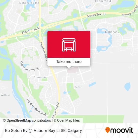 Eb Seton Bv @ Auburn Bay Li SE map