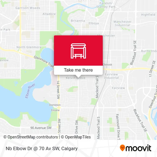 Nb Elbow Dr @ 70 Av SW plan