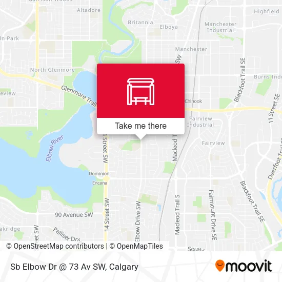 Sb Elbow Dr @ 73 Av SW plan