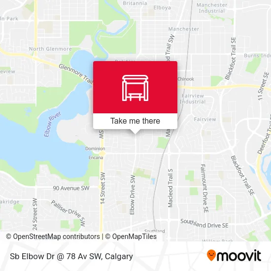 Sb Elbow Dr @ 78 Av SW plan