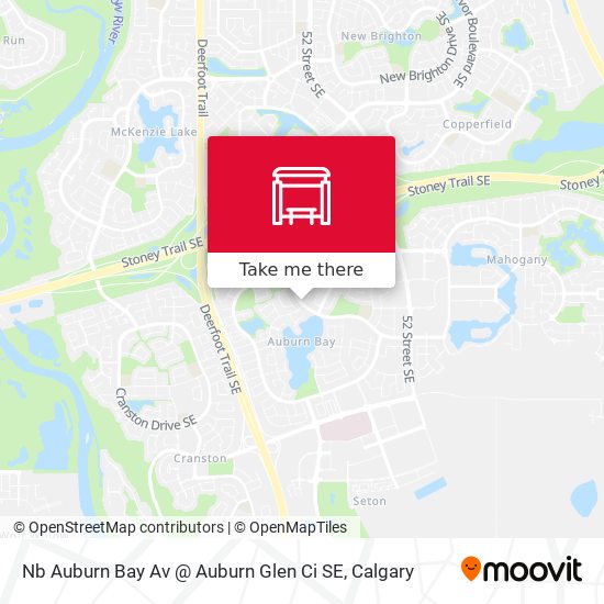 Nb Auburn Bay Av @ Auburn Glen Ci SE map