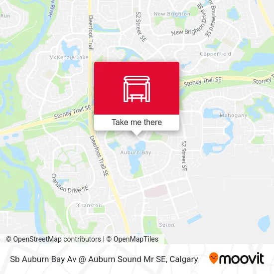 Sb Auburn Bay Av @ Auburn Sound Mr SE map