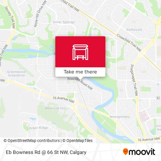 Eb Bowness Rd @ 66 St NW map