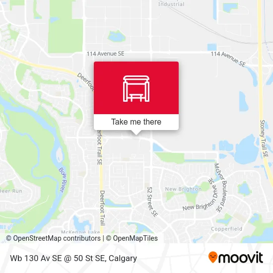 Wb 130 Av SE @ 50 St SE map