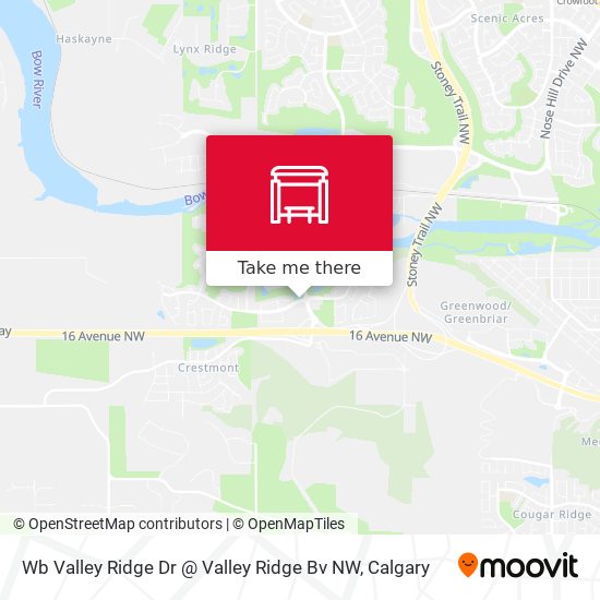 Wb Valley Ridge Dr @ Valley Ridge Bv NW plan