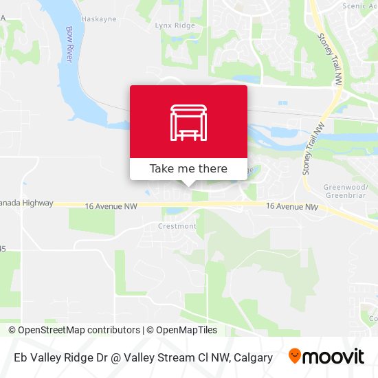Eb Valley Ridge Dr @ Valley Stream Cl NW map