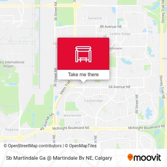 Sb Martindale Ga @  Martindale Bv NE map