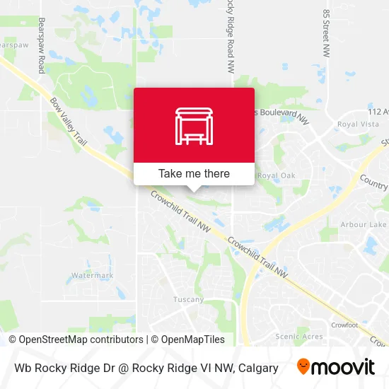 Wb Rocky Ridge Dr @ Rocky Ridge VI NW map